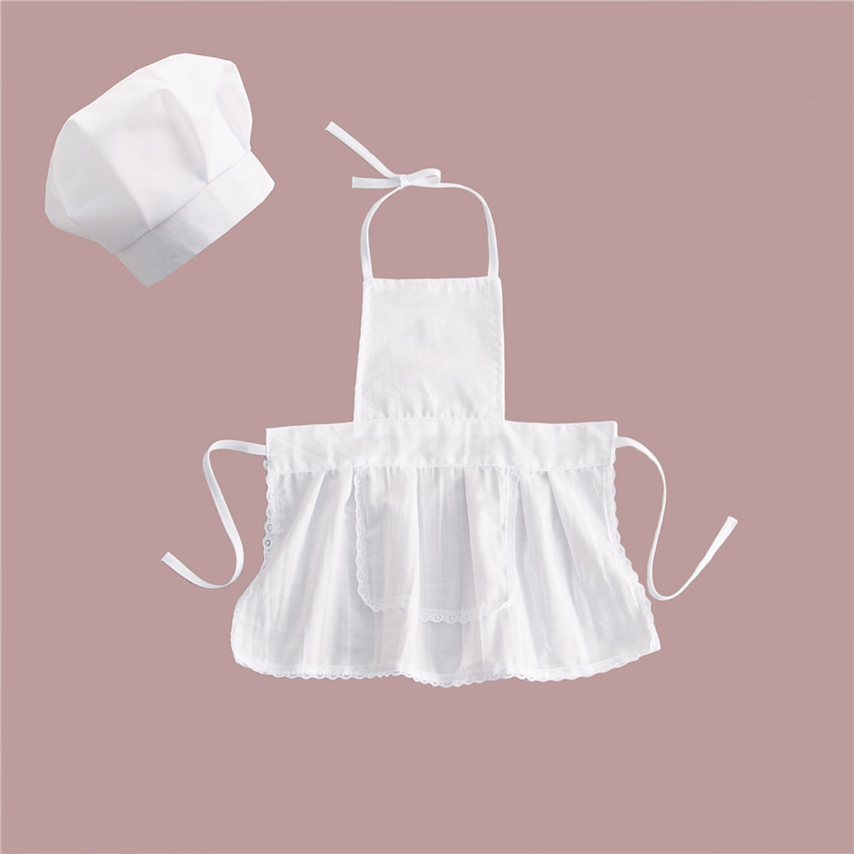 Infant Photography Props Outfit - Ylsteed-trajes de Chef recién nacido para