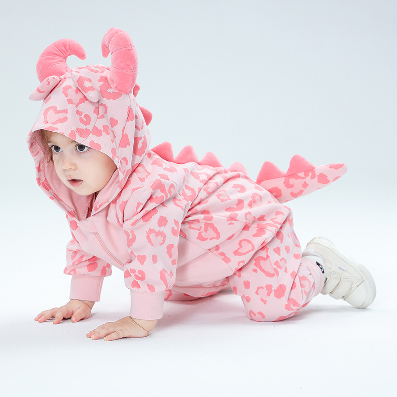 Cotton Baby Onesies Zipper - Primavera Kigurumis, ropa bonita para niñas,