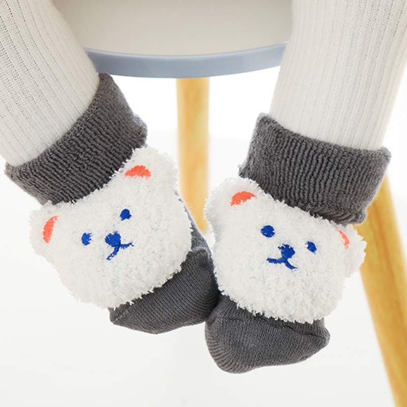 Unisex Baby Socks Non Slip - Calcetines de bebé de forro polar