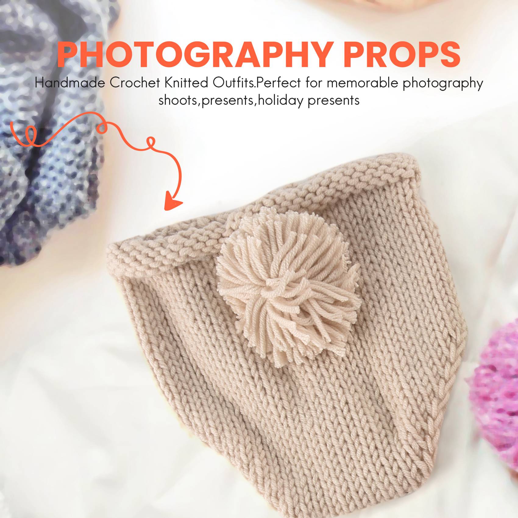 F-3C Accesorios de fotografía  - Infant Photography Props Outfit reseña y precio