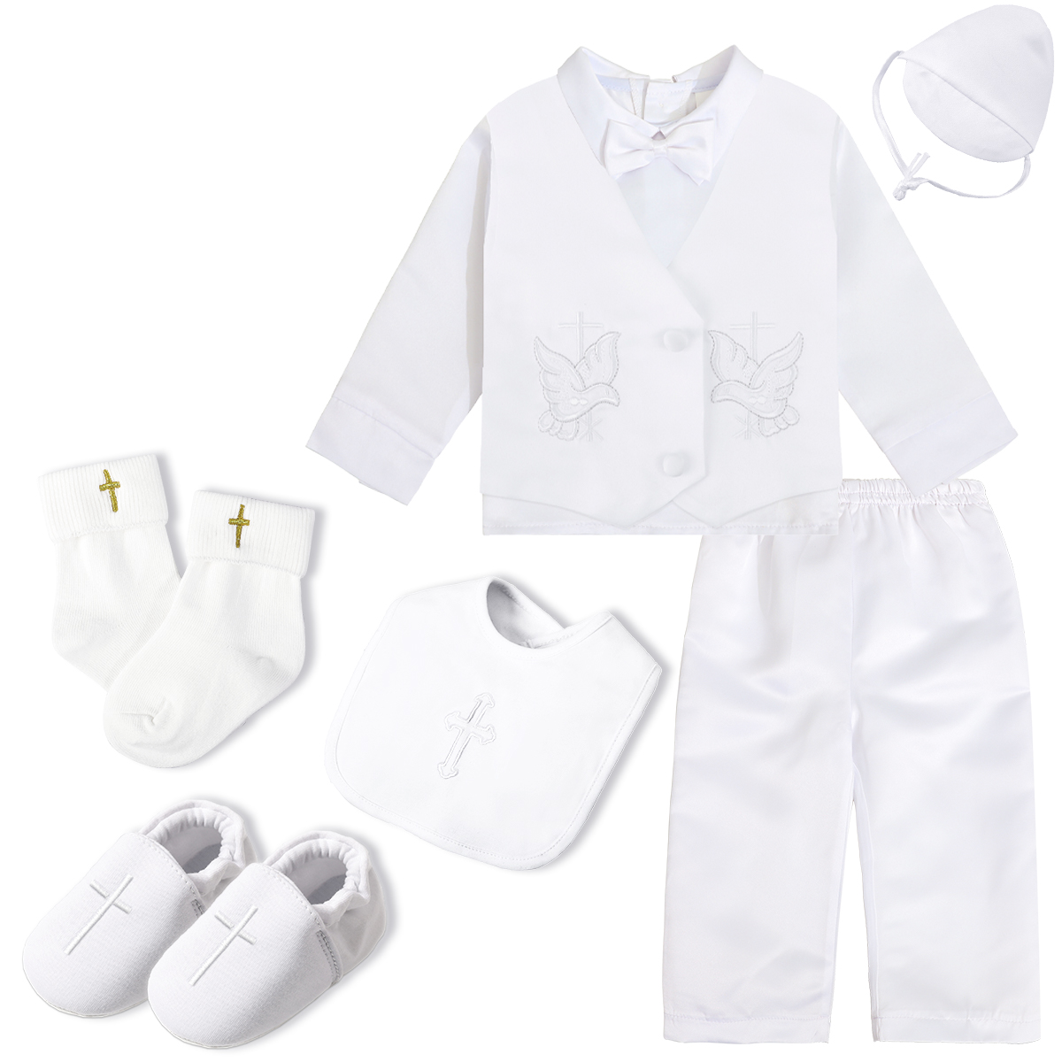 Trajes de bautismo para bebés, - Baby Boy Suit Set Baptism reseña y precio