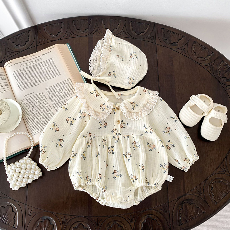 2025 primavera recién nacido b - Newborn Baby Girl Romper Floral reseña y precio