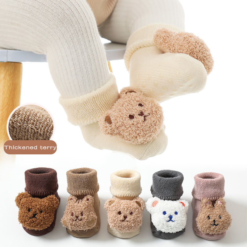 Calcetines de bebé de forro po - Unisex Baby Socks Non Slip reseña y precio