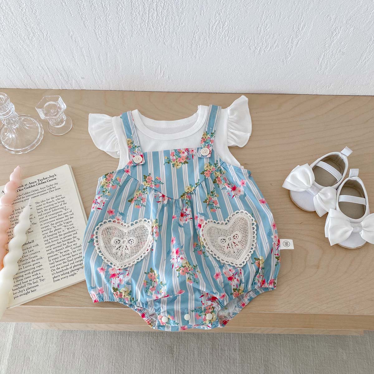 Ropa para recién nacidos, Body - Newborn Baby Girl Romper Floral reseña y precio