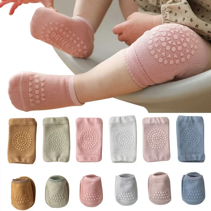 1 Juego de Calcetines y Rodill - Unisex Baby Socks Non Slip reseña y precio