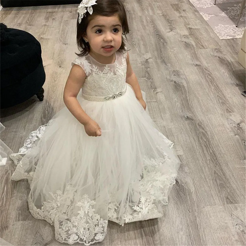 Vestidos de niña de flores con - Toddler Girl Tulle Party Dress reseña y precio