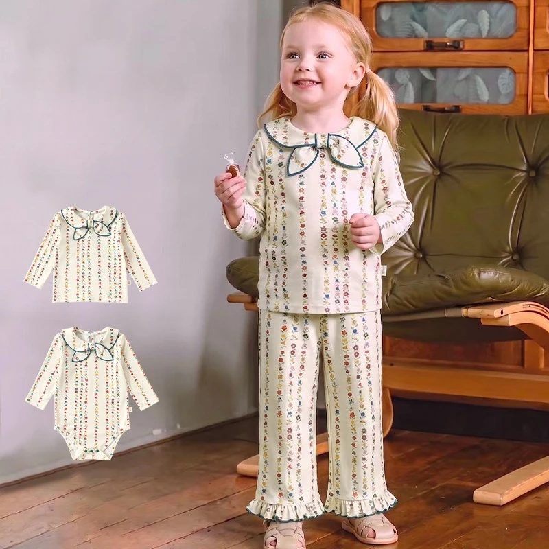 Ropa de otoño para niñas de 0  - Newborn Baby Girl Romper Floral reseña y precio