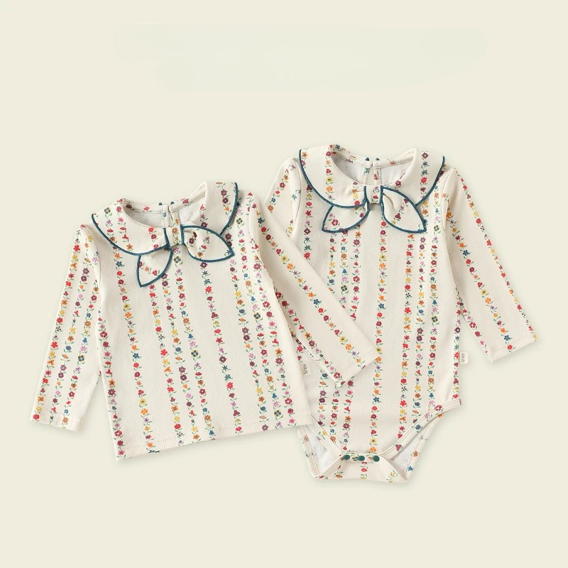 Ropa de otoño para niñas de 0  - Newborn Baby Girl Romper Floral reseña y precio