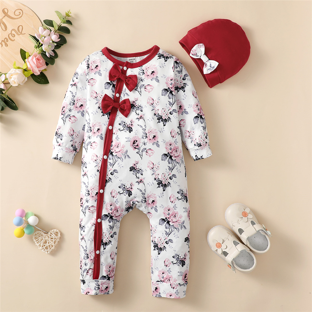 Pelele para niña recién nacida - Newborn Baby Girl Romper Floral reseña y precio
